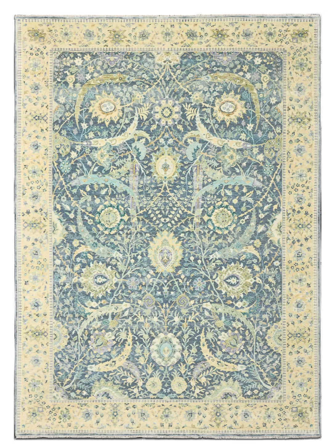 Hand-Knotted Persian Weave Gulon Botanical Design | Cavalry Lane
