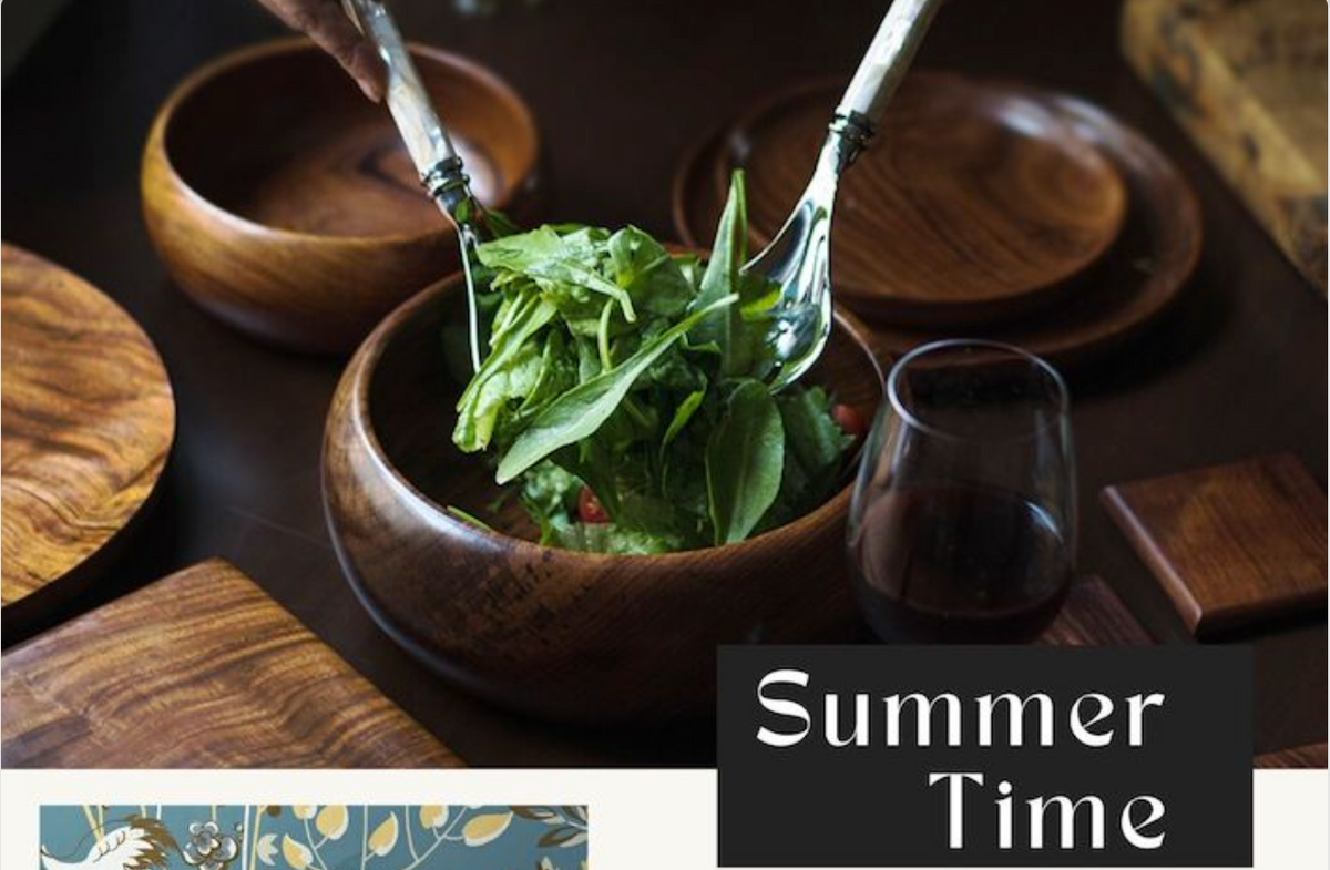 Summer Sheesham Serveware Collection