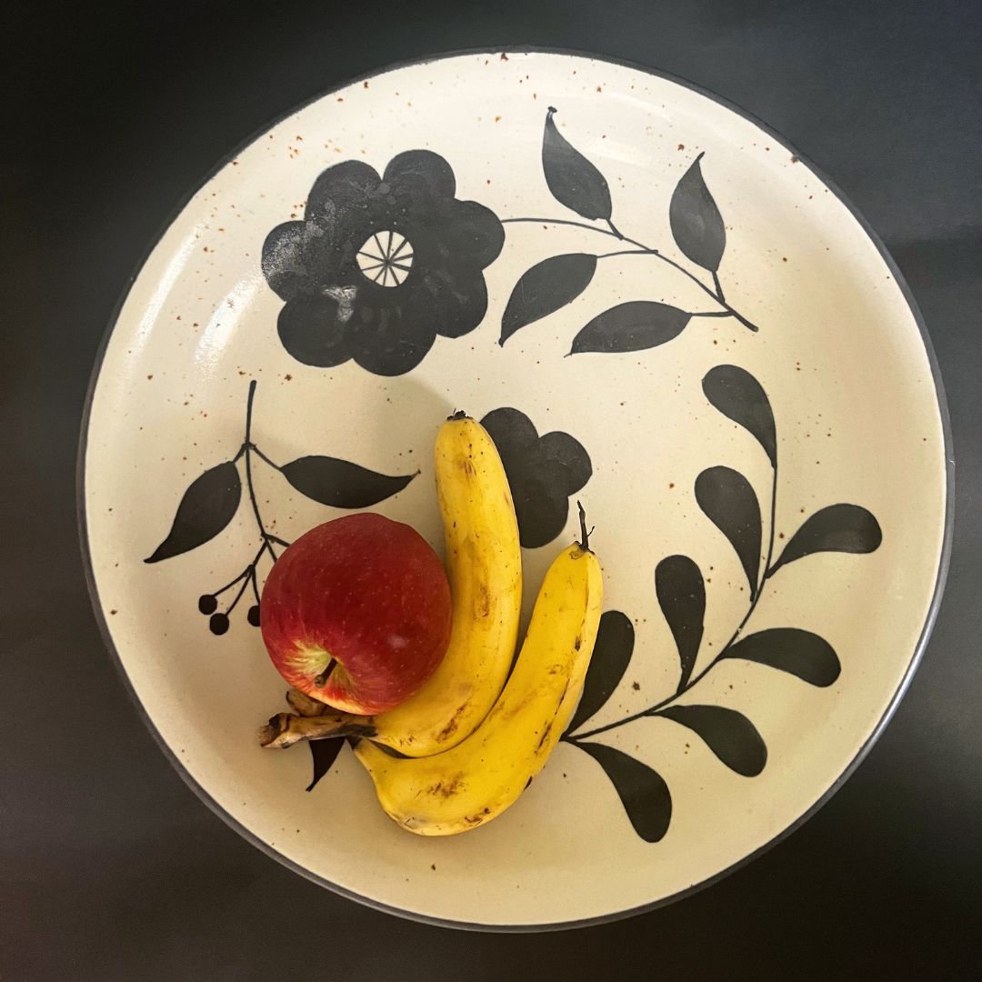 Makoto Salad Bowl – hand-painted serveware by Cavalry Lane – view 2