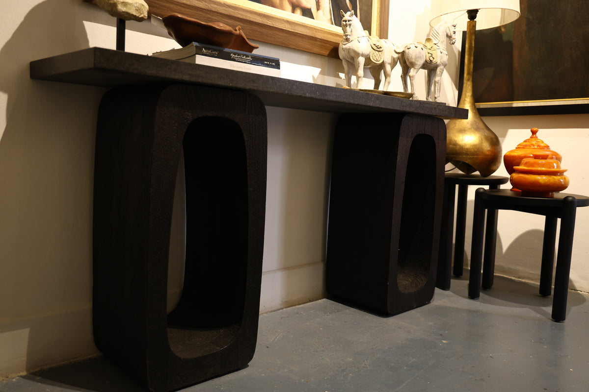 Africa Console – handcrafted wooden console by Cavalry Lane – view 2