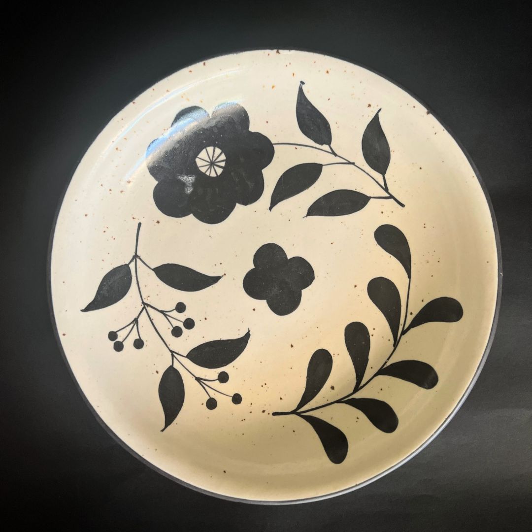 Makoto Salad Bowl – hand-painted serveware by Cavalry Lane