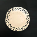Makoto Chevron Side Plates – hand-painted tableware by Cavalry Lane