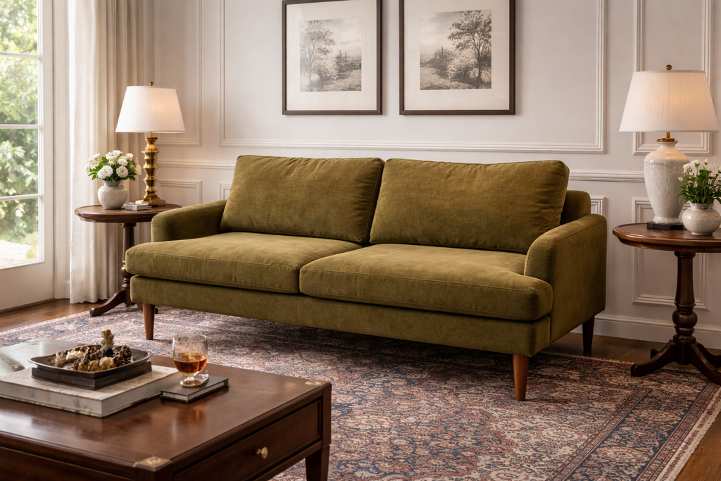 Rowan Two Seater Sofa Set – handcrafted sofa by Cavalry Lane – view 2