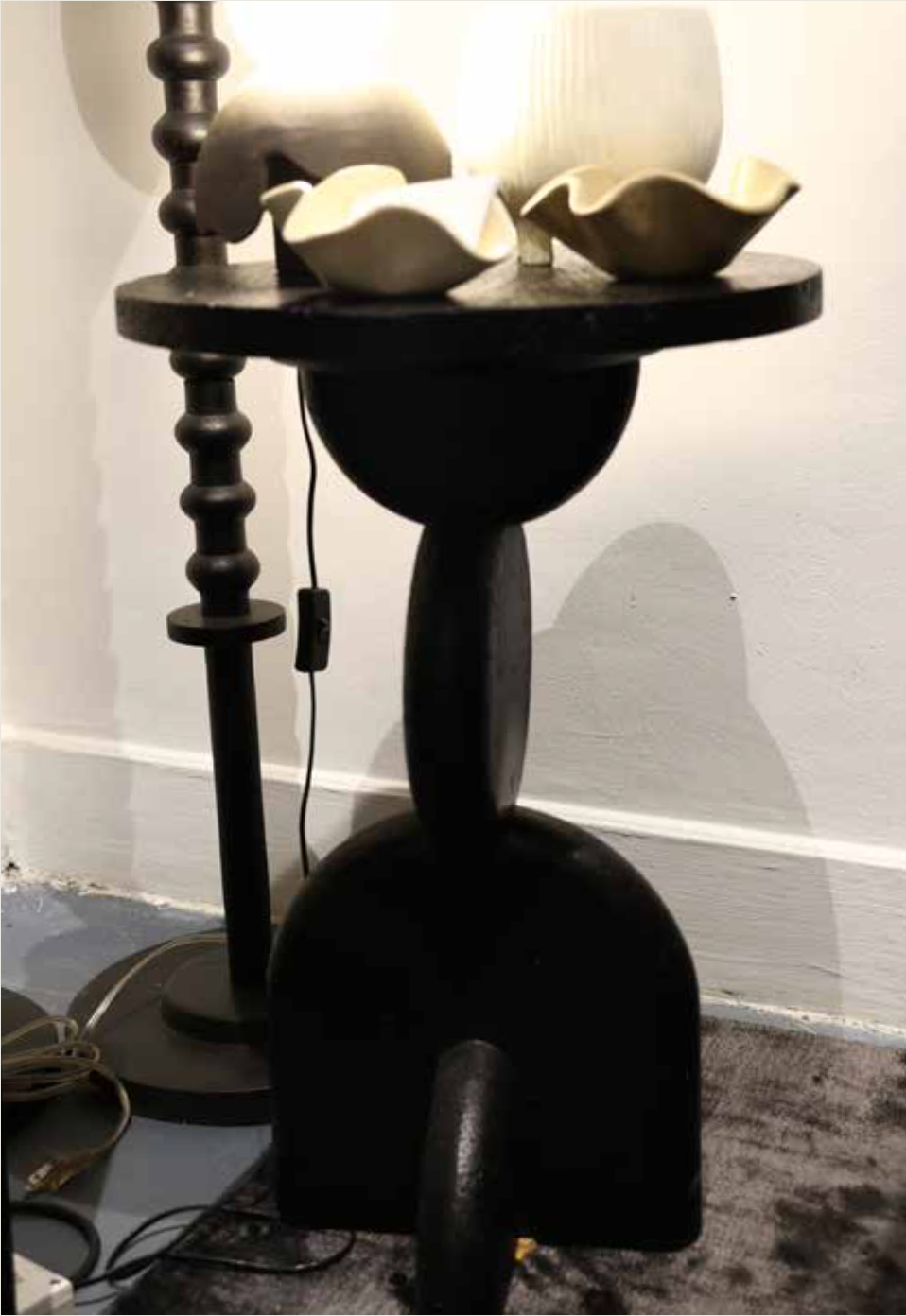 Tedo Medo Peg Table – handcrafted accent table by Cavalry Lane – view 2