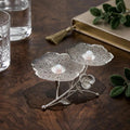 Silver Plated Moonflower Platter