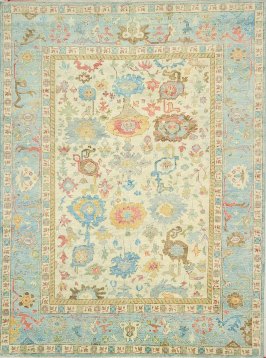 Aurelia Oushak Hand-Knotted Carpet – Cavalry Lane