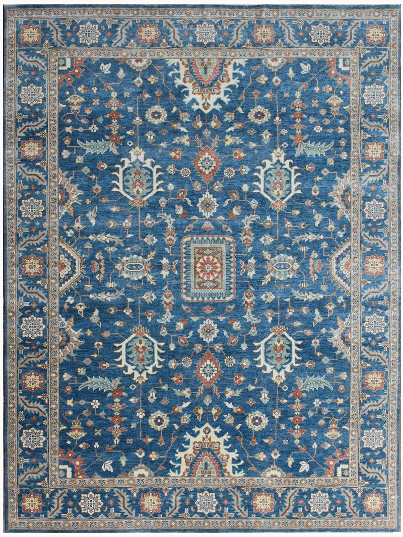 AZRA Hand-Knotted Wool Rug | Persian Weave Heritage Carpet | Cavalry Lane