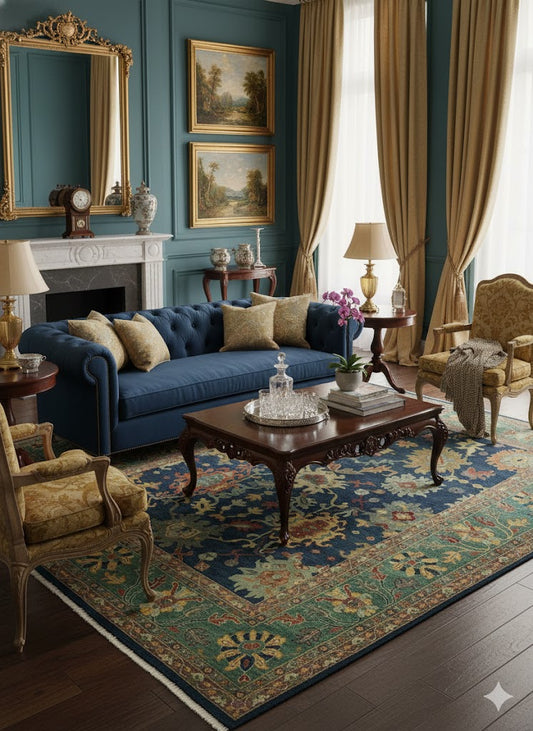 KALARA 512 Hand-Knotted | Intricate Wool Persian Weave | Cavalry Lane