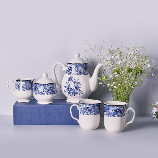 Divine Blue Mug Set