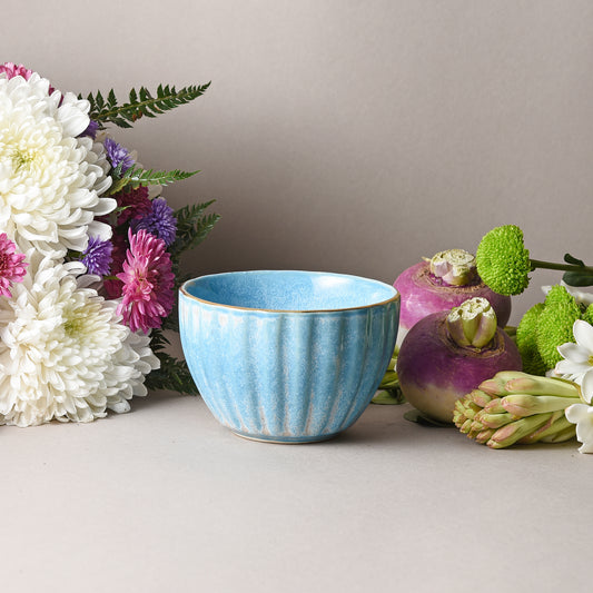 Blue Baby Cereal Bowl