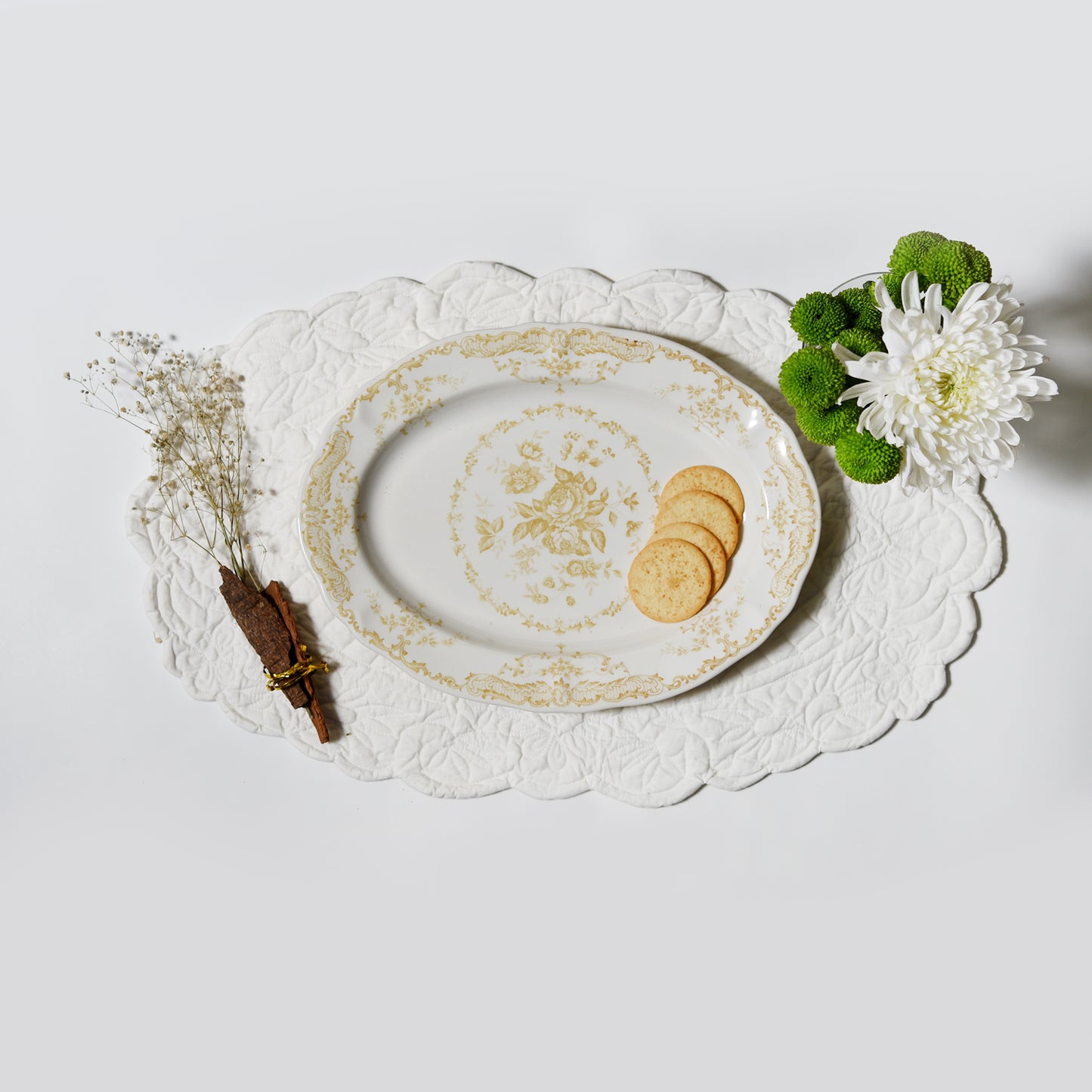 Camille Yellow Oval Platter