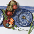 Divine Blue Pasta Bowl Set – vintage floral tableware by Cavalry Lane