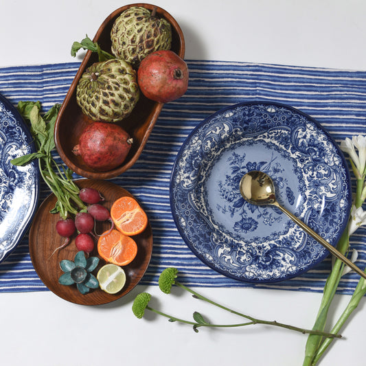Divine Blue Pasta Bowl