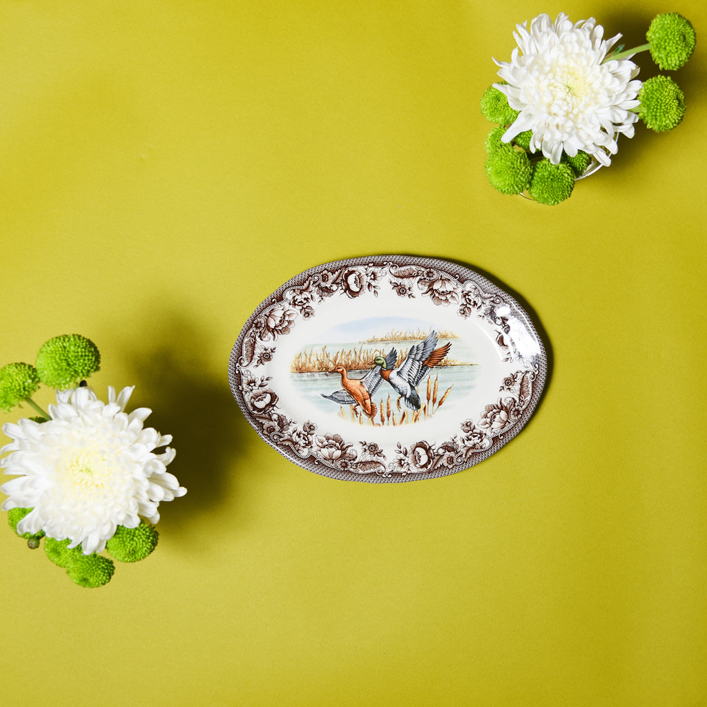 Duckbill Oval Platter – earthenware serveware by Cavalry Lane – view 2